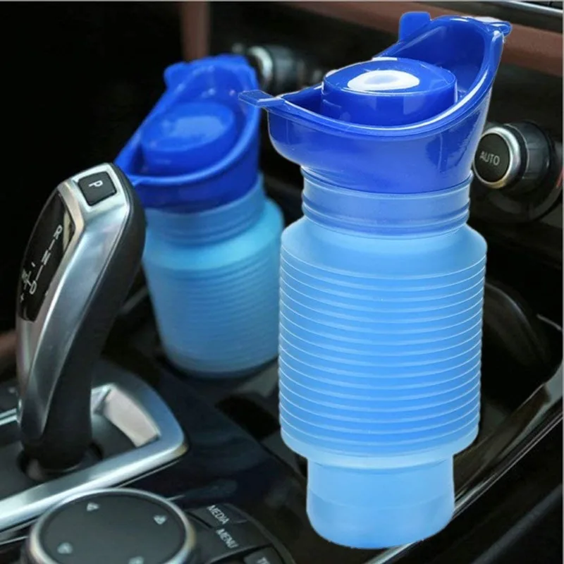 Outdoor Camping Urinal - 750ML 屋外ポータブル尿バッグ女性男性子供ミニトイレ旅行キャンプハイキングトイレ子供トレーニング折りたたみ式 Ansblue
