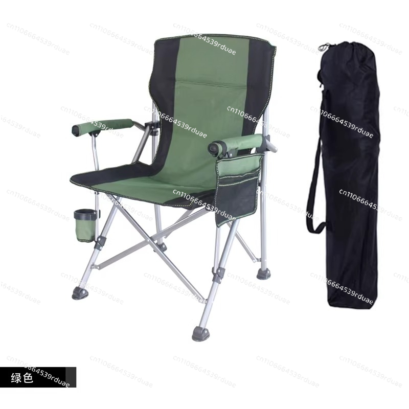 Outdoor Oversized Camping Chair - 特大サイズの屋外レジャー用折りたたみ椅子、加熱機能付きスポーツ折りたたみ式加熱キャンプ椅子