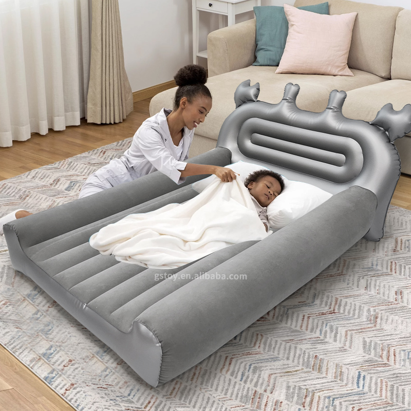 Outdoor Camping Mattress - STLF屋外キャンプ用リラックスベッドマットレス カニ型インフレータブル幼児用旅行用エアマットレス バンパー付き