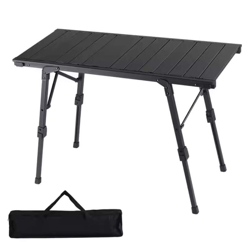 Outdoor Camping Cooking Table - stllf工場カスタム取り外し可能調整可能ポータブルBBQクッキングIGTキッチンガーデンキャンプ折りたたみ式屋外ダイニングテーブル