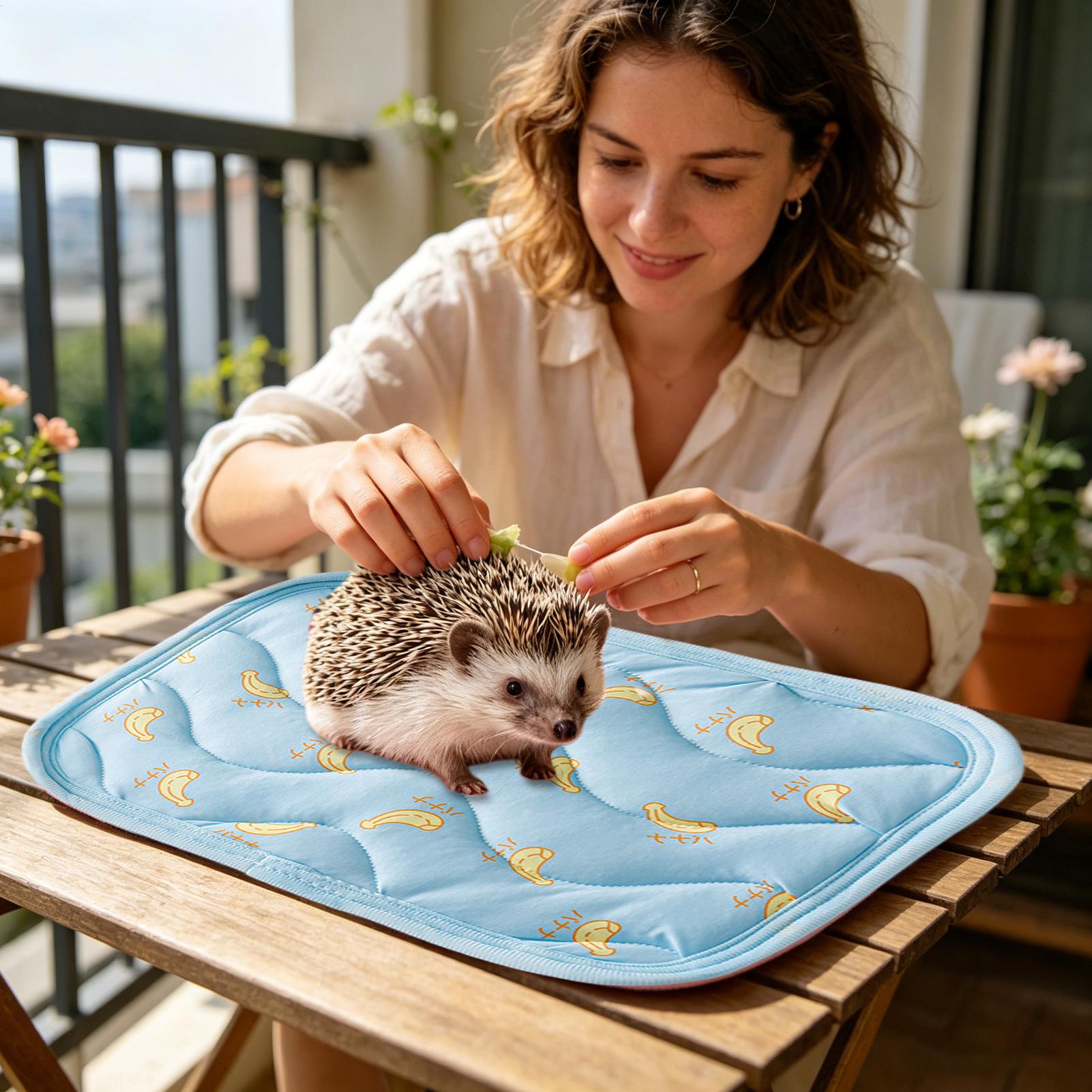 Outdoor Camping Dog Bed - 持ち運び可能な丈夫なペット用冷却マット、洗える小型動物用寝具ブランケット、猫、犬、キャンプ、車、自宅、旅行、犬小屋、屋外用