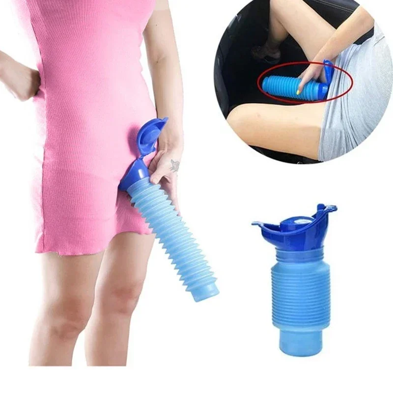 ポータブル 750 ミリリットル屋外尿女性男性子供用ミニトイ - Outdoor Camping Urinal のレビューと価格