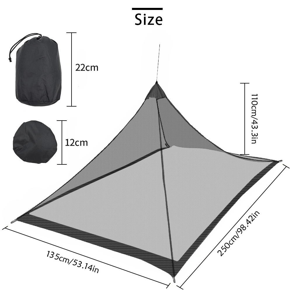 キャンプ蚊帳テントピラミッドメッシュテント超軽量バグシェルタ - Outdoor Camping Automatic Quick Opening Tent のレビューと価格