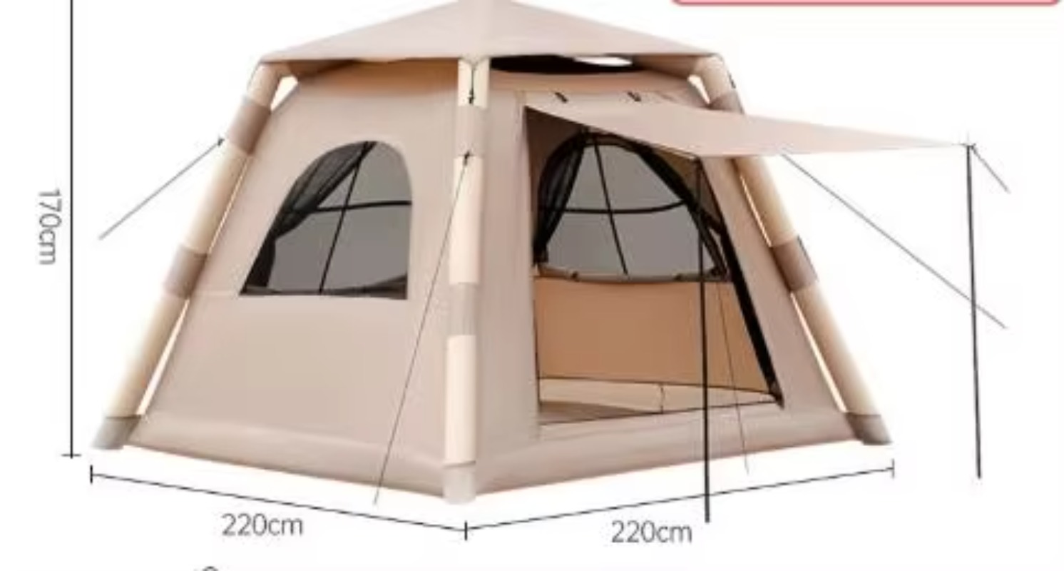 工場出荷のポータブルインフレータブルオックスフォード布製ルー - Outdoor Camping Automatic Quick Opening Tent のレビューと価格
