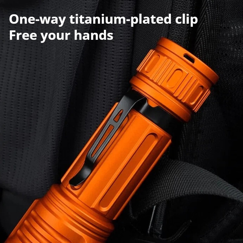 強力な光 LED 懐中電灯ズーム可能 TYPE-C 充電式屋 - Outdoor Camping Accessories のレビューと価格