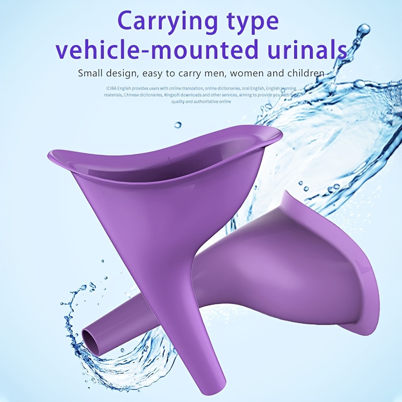 ポータブル女性立ち小便器再利用可能な車用小便器緊急トイレ屋外 - Outdoor Camping Urinal のレビューと価格