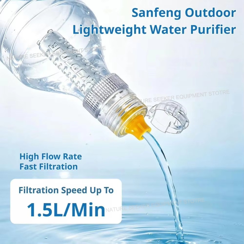 3F UL GEAR ミニ超軽量浄水ボトル。アウトドア、キャ - Outdoor Camping Water Filter のレビューと価格