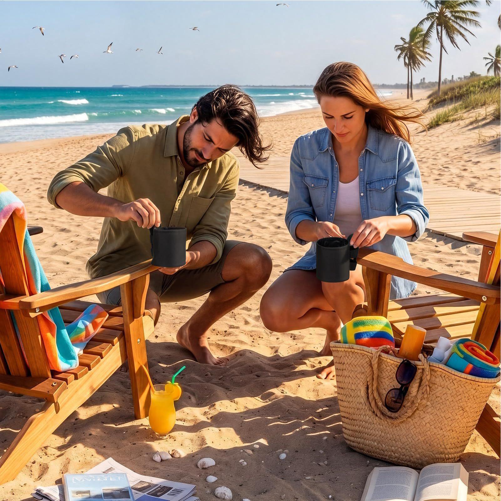 ポータブルアウトドアキャンプチェア カップホルダーチェア カ - Outdoor Chair Camping のレビューと価格