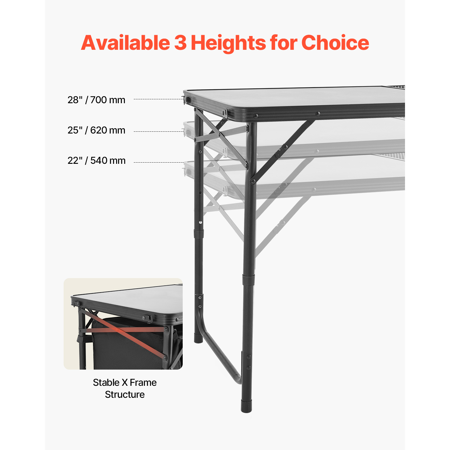 SucceBuy キャンプ用キッチンテーブル アウトドアクッ - Outdoor Camping Cooking Table のレビューと価格