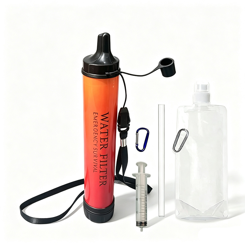 アウトドアキャンプ用緊急サバイバル浄水器フィルター、川、湖、 - Outdoor Camping Water Filter のレビューと価格
