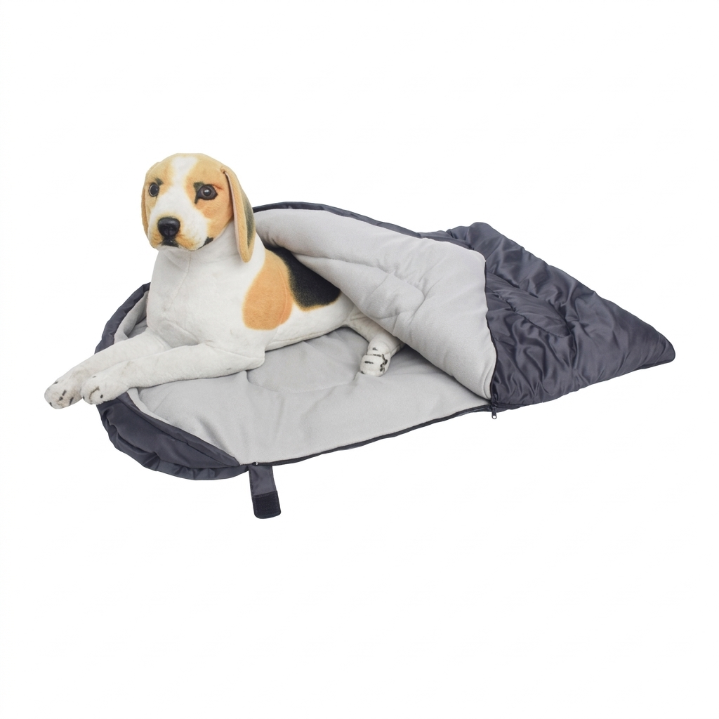 犬用寝袋 防水犬用ベッド キャンプ アウトドア 旅行用 暖か - Outdoor Camping Dog Bed のレビューと価格