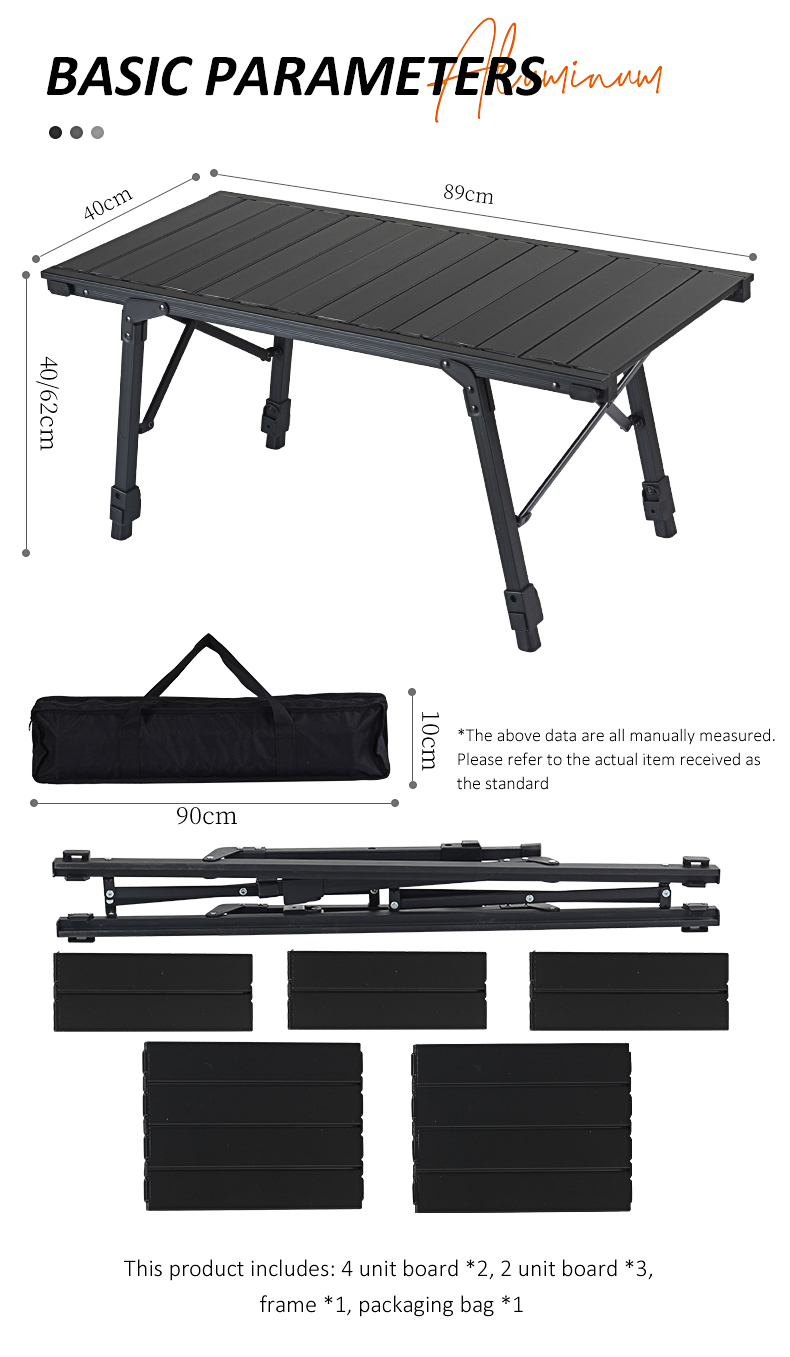 stllf工場カスタム取り外し可能調整可能ポータブルBBQク - Outdoor Camping Cooking Table のレビューと価格