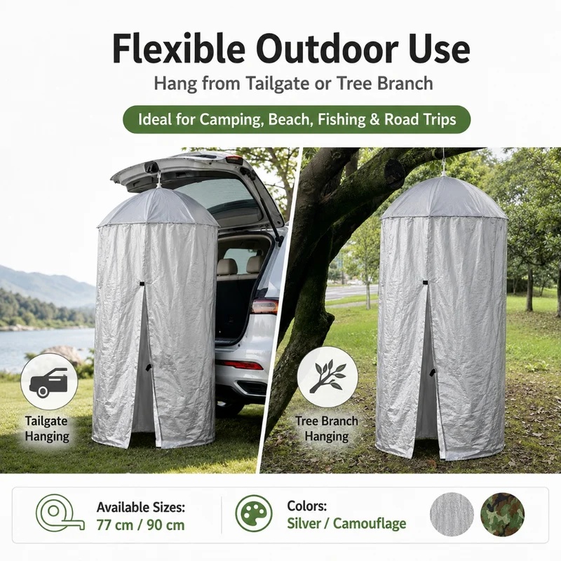 アウトドア用ポータブル吊り下げ式プライバシーシェルター、ポッ - Outdoor Camping Automatic Quick Opening Tent のレビューと価格
