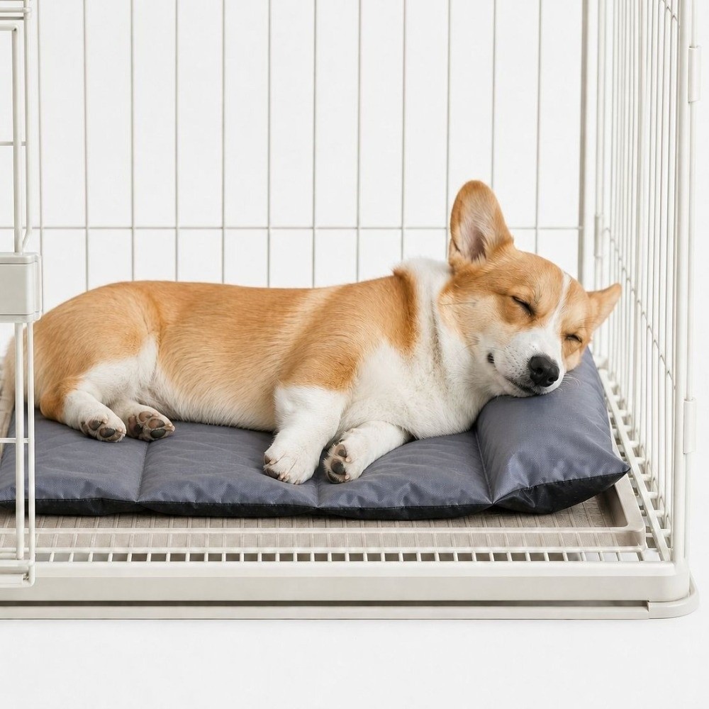 折りたたみ式ペット用寝具マット 防水 通気性 車用ペットマッ - Outdoor Camping Dog Bed のレビューと価格