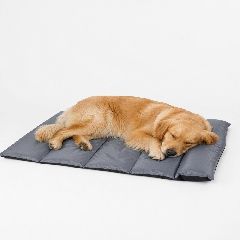 折りたたみ式ペット用寝具マット 防水 通気性 車用ペットマッ - Outdoor Camping Dog Bed のレビューと価格