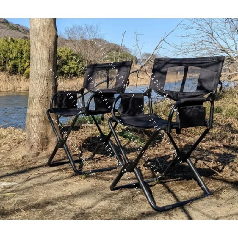 屋外用ヘビーデューティー大型ポータブル折りたたみビーチフィッ - Outdoor Oversized Camping Chair のレビューと価格