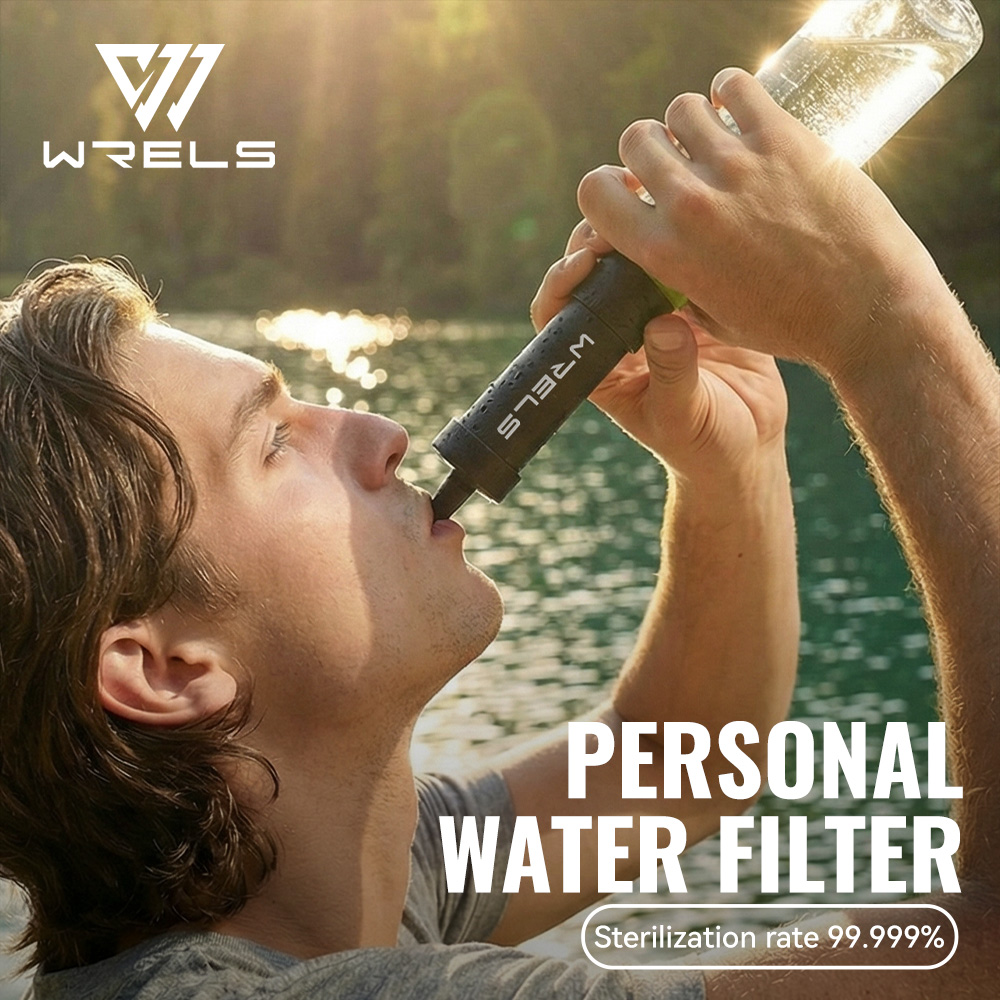 WERLS ハイキング用パーソナルミニ浄水ストロー ポータブ - Outdoor Camping Water Filter のレビューと価格