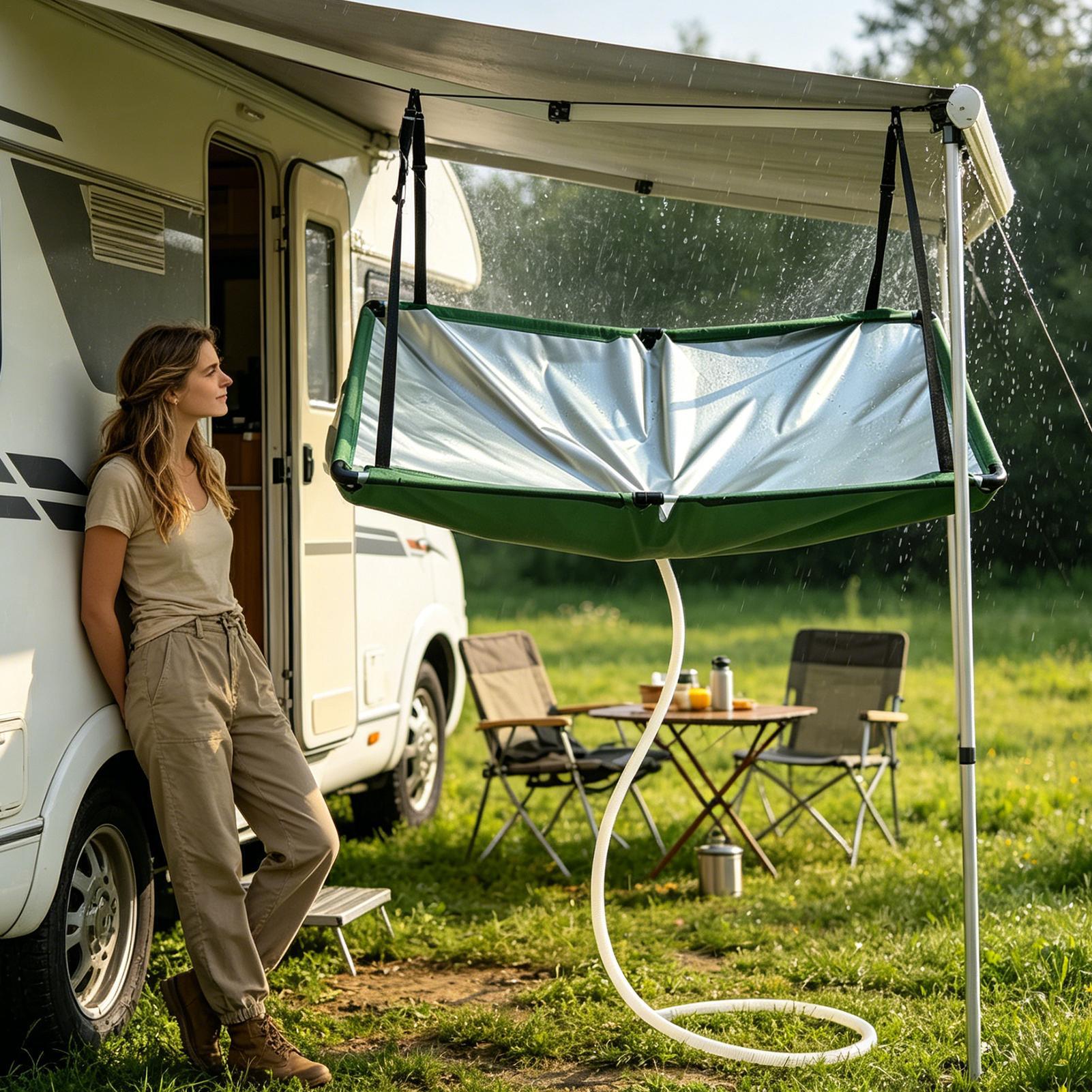 庭用雨水コレクター ホース付き布製雨水キャッチャー フィルタ - Outdoor Camping Water Filter のレビューと価格