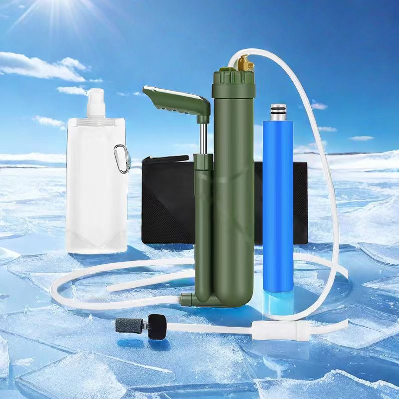 フィルター浄水器,逆浸透,屋外緊急サバイバルキット,ハイキン - Outdoor Camping Water Filter のレビューと価格