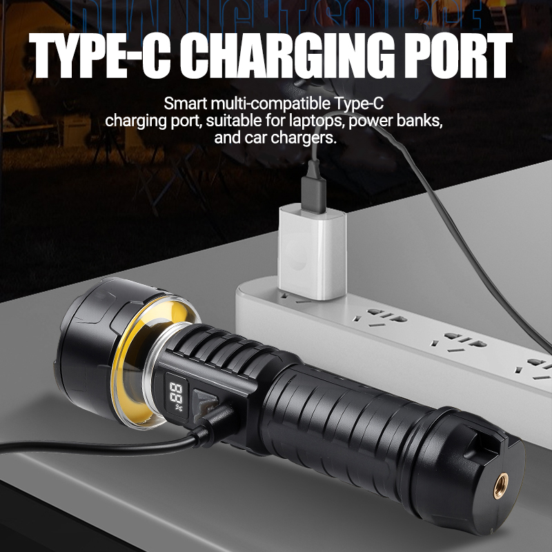 COB LED 懐中電灯充電式ランタン 7 コアキャンプトー - Outdoor Camping Accessories のレビューと価格