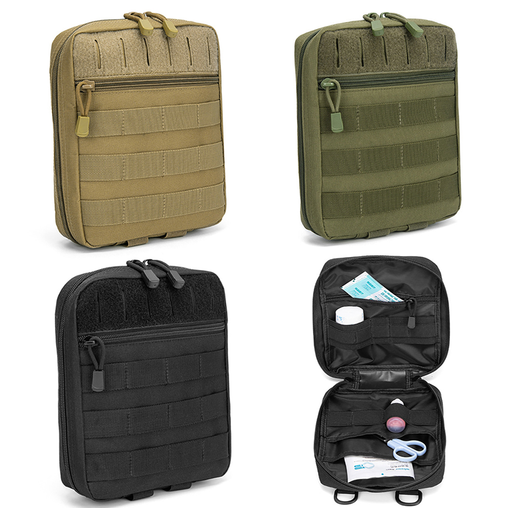 戦術的なモール EDC ポーチ屋外応急処置キットポーチウエス - First Aid Kit Camping のレビューと価格