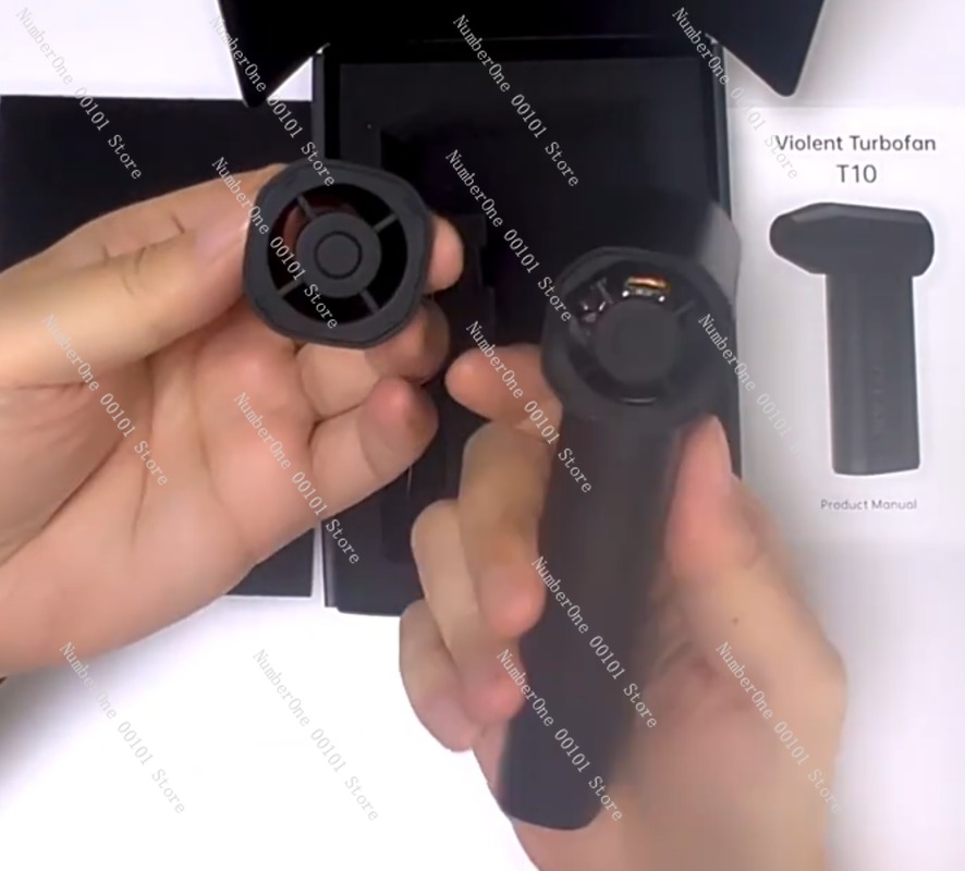 T10 ミニハンドヘルド高速ファン、キャンプやアウトドア用の - Outdoor Camping Fan のレビューと価格