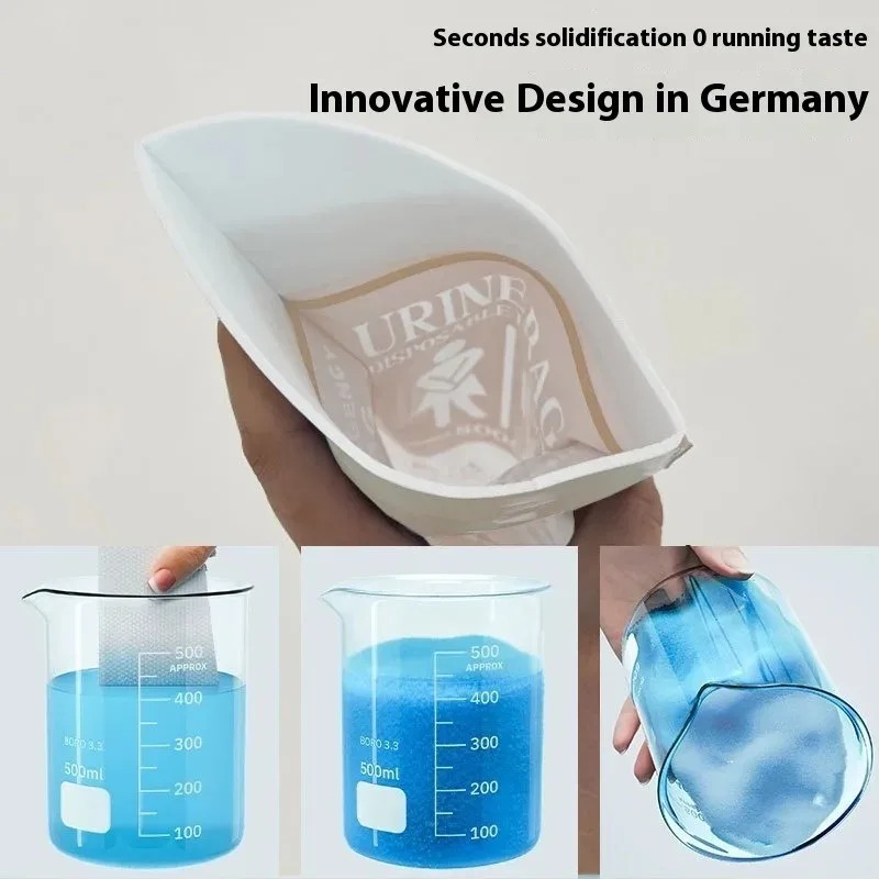 800ML 使い捨て屋外緊急尿袋ユニセックス漏れ防止ポータブ - Outdoor Camping Urinal のレビューと価格
