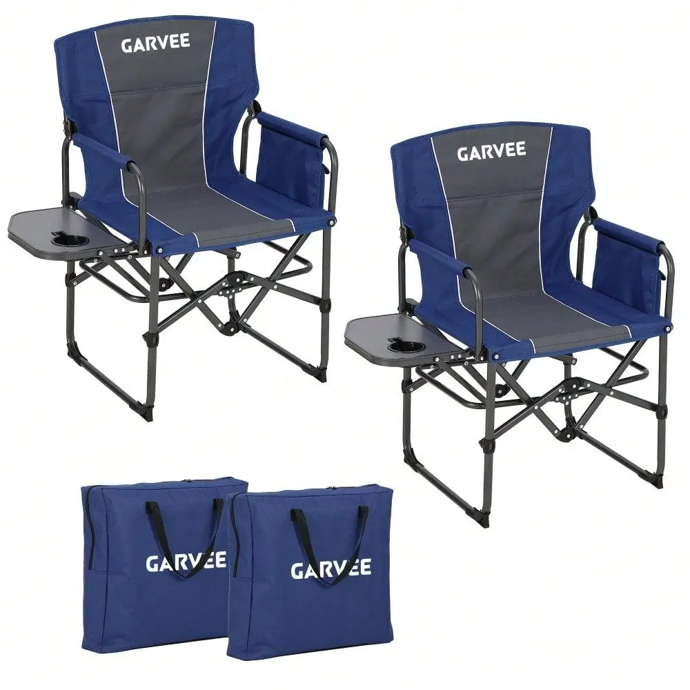 特大キャンプ用ディレクターズチェア、大人用ポータブル折りたた - Outdoor Oversized Camping Chair のレビューと価格