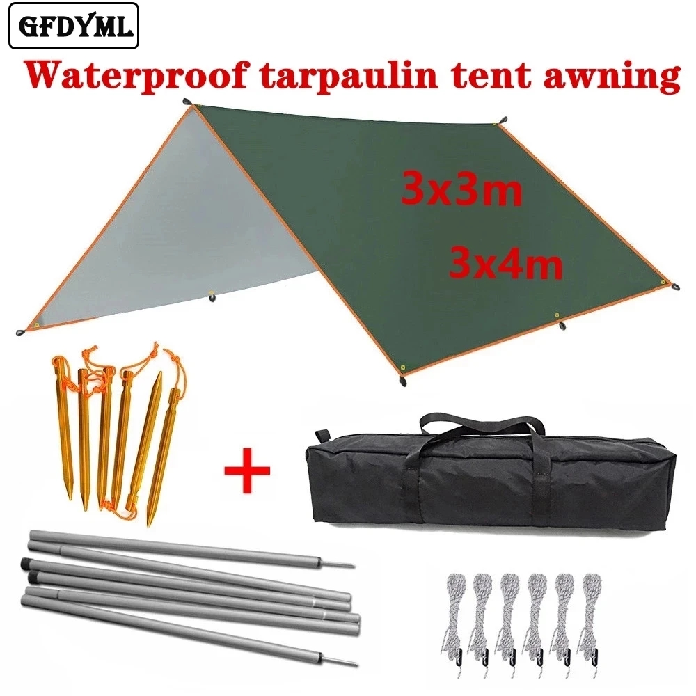 超軽量防水日よけ,屋外キャンプハンモック,ビーチシェルター, - Outdoor Camping Automatic Quick Opening Tent のレビューと価格