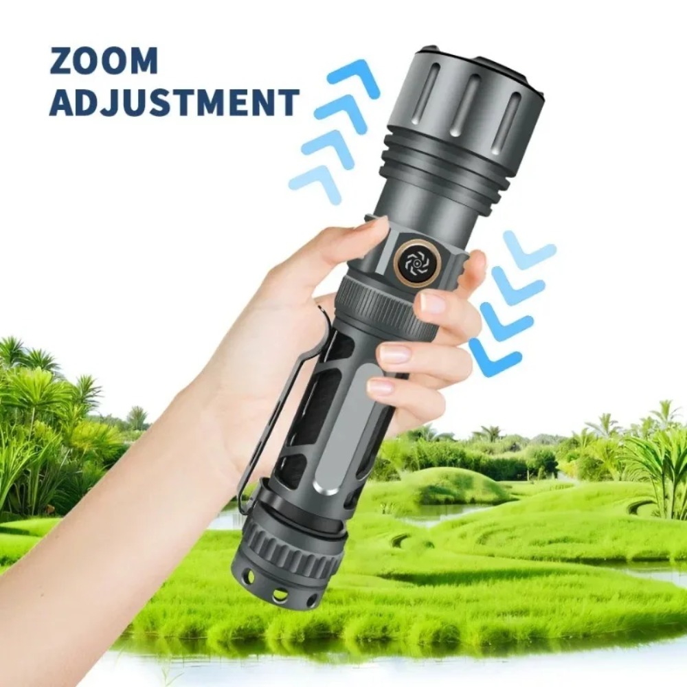 超高輝度懐中電灯ポータブル充電式 LED ランプ戦術的なキャ - Outdoor Camping Light Portable のレビューと価格
