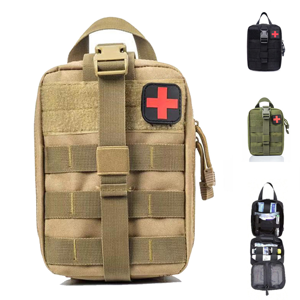 応急処置キット 医療緊急バッグ 男女兼用 アウトドアスポーツ - First Aid Kit Camping のレビューと価格