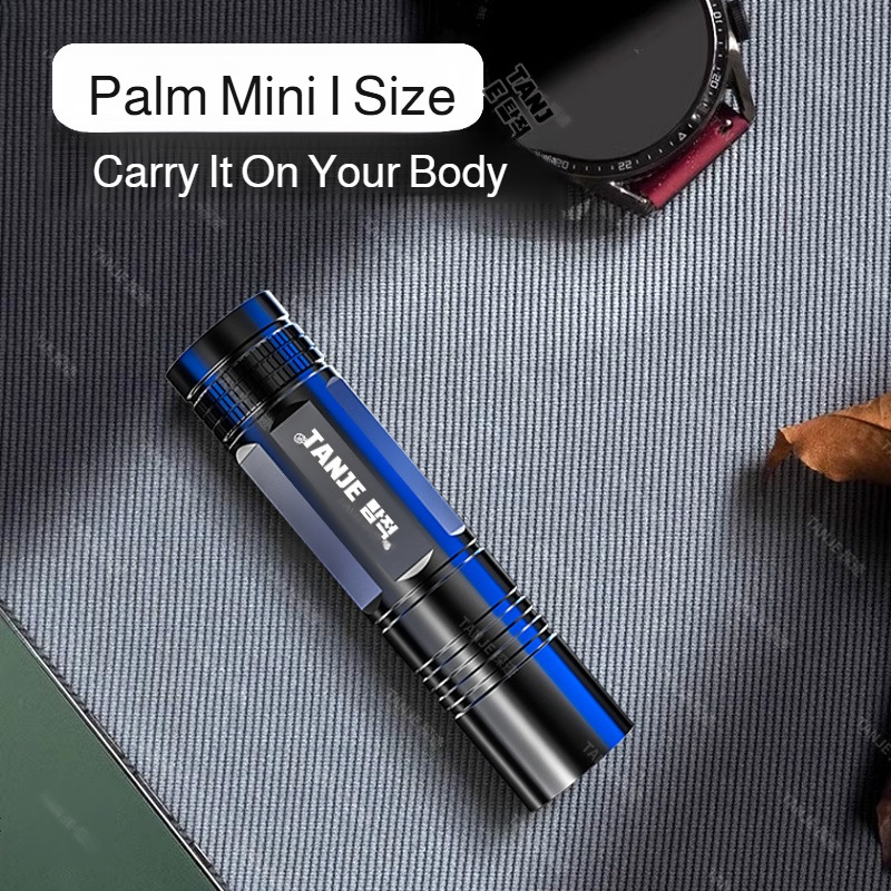 屋外懐中電灯小型ミニ照明強力な光ポータブル超高輝度充電式ハン - Outdoor Camping Light Portable のレビューと価格
