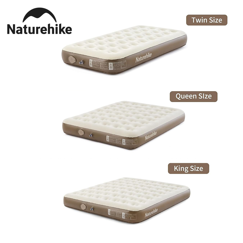 ネイチャーハイク クイーン・ツイン・キング エアマットレス  - Outdoor Camping Mattress のレビューと価格