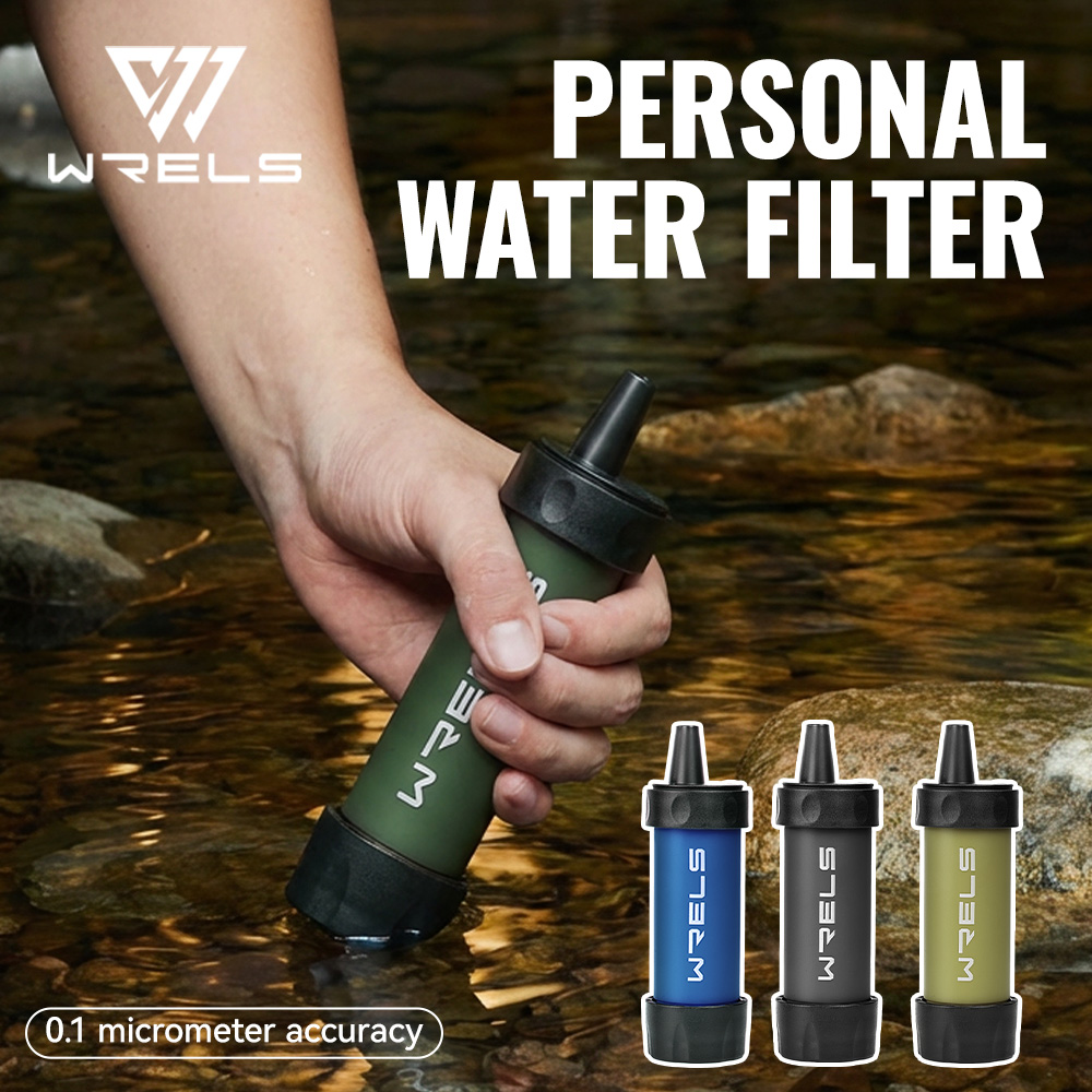 WRELS キャンプ＆サバイバル緊急用屋外携帯浄水器 - 直 - Outdoor Camping Water Filter のレビューと価格