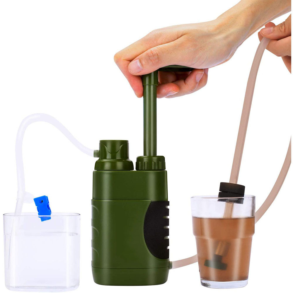 携帯型浄水器、アウトドア用、個人用フィルター浄水器、緊急時用 - Outdoor Camping Water Filter のレビューと価格