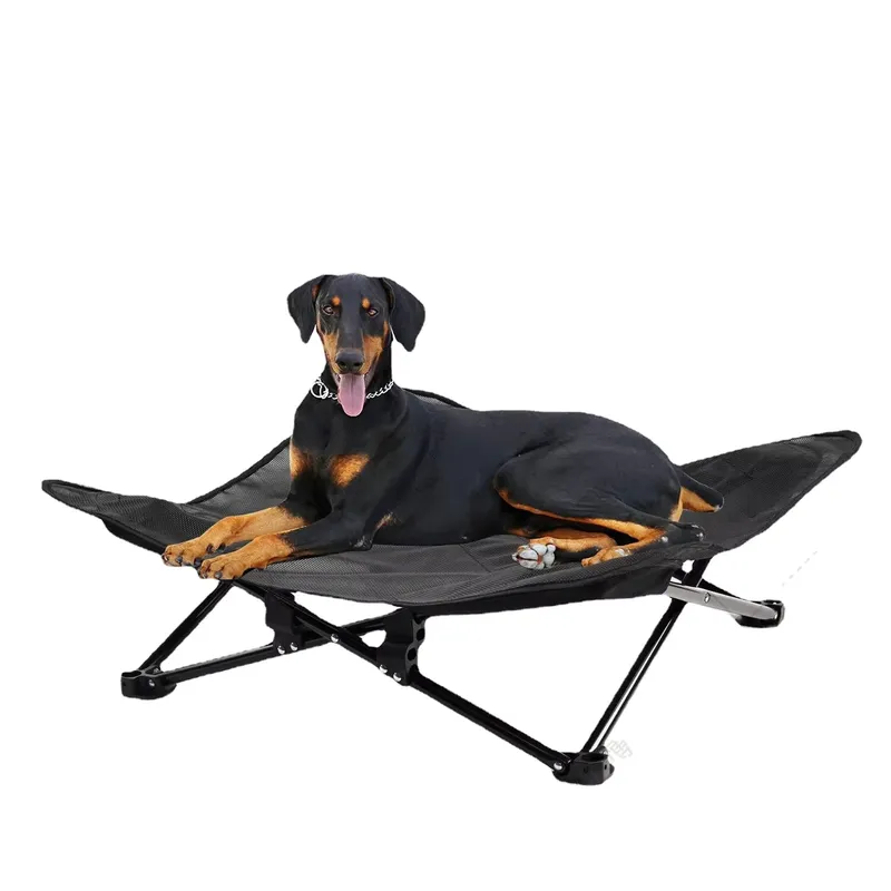 豪華でモダンなポータブル犬用ベッド、防水猫用マット、旅行キャ - Outdoor Camping Dog Bed のレビューと価格