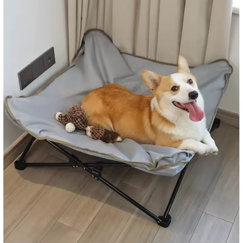 豪華でモダンなポータブル犬用ベッド、防水猫用マット、旅行キャ - Outdoor Camping Dog Bed のレビューと価格
